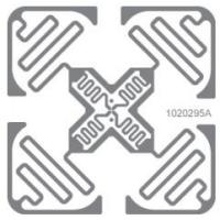 RFID метка UHF самоклеющаяся LEONIX M01 "CROSS", M4E, 50x50 мм, LNX-JIL/5050РР-M4Е